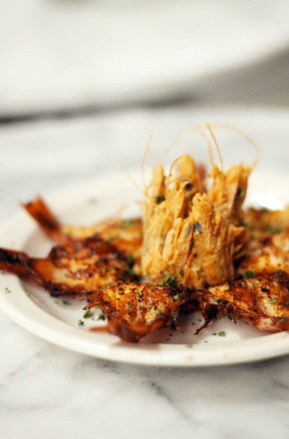 seven spice shrimp